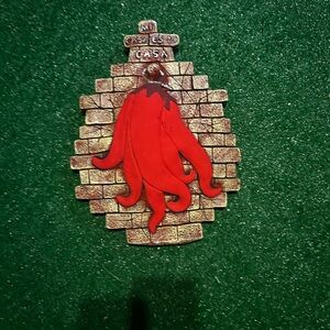 Red and Brown Wall Art Plaque